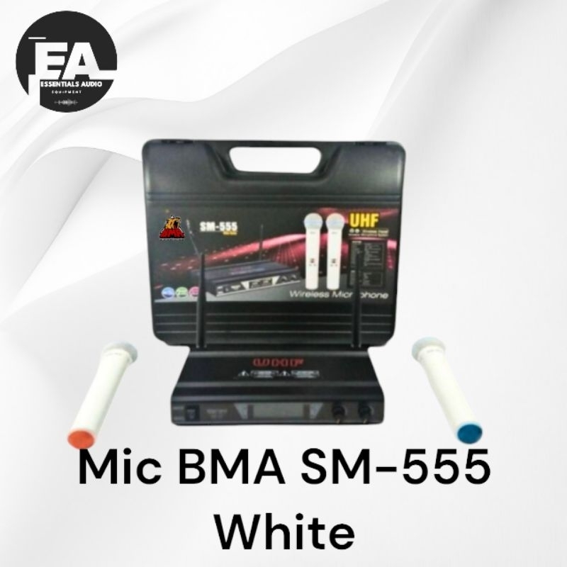 Mic Wireless BMA SM-555 White