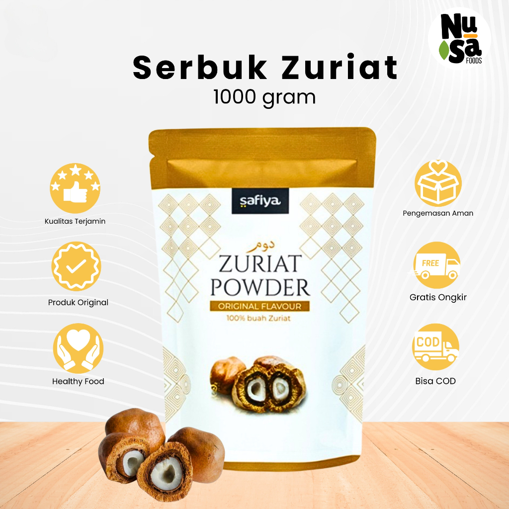 

Serbuk Buah Zuriat 1 Kg Zuriat Doum Powder Promil Free Testpack