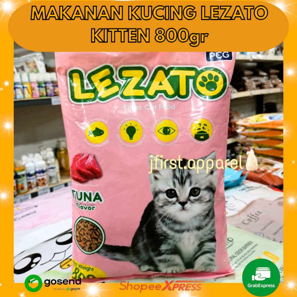 MAKANAN KUCING LEZATO KITTEN 800g | LEZATO KITTEN 800g