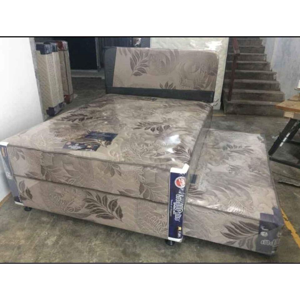 KASUR QUEEN AMERICAN PILLO INDOPILLO 2IN1 SPRINBED / BED SORONG / DORONG 150 X 200 BATAM
