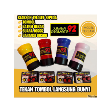 KLAKSON TELOLET SEPEDA / BASURI SEPEDA / KLAKSON TELOLET