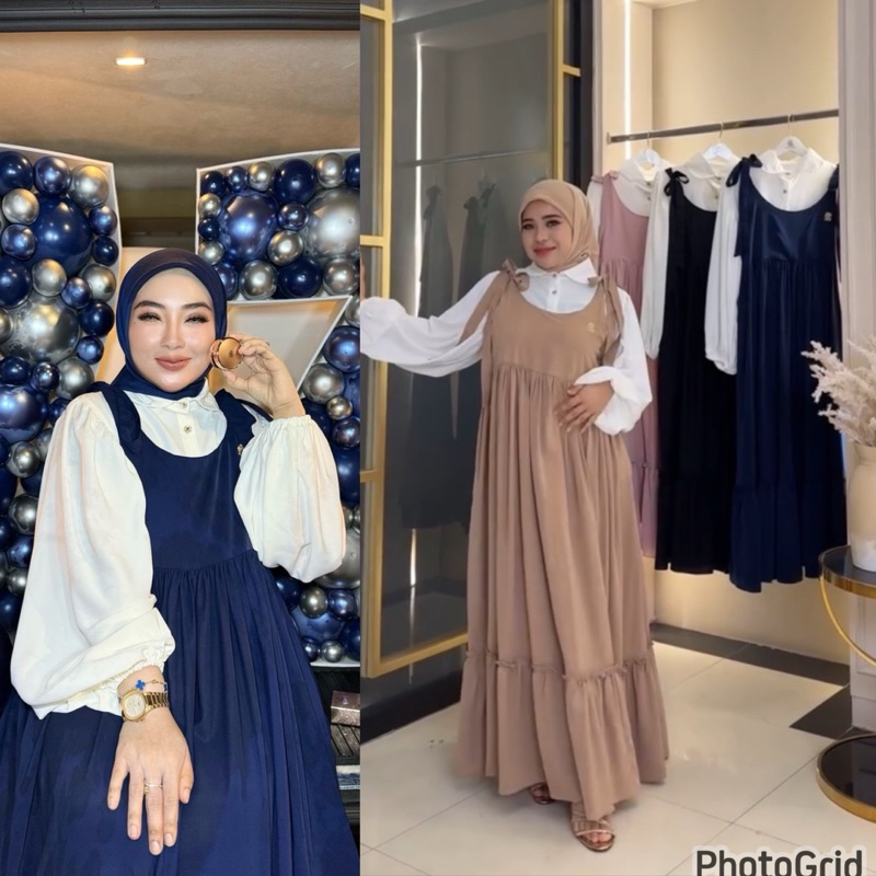 DRESS OVERAL PITA BAHU SS SHELLASAUKIA