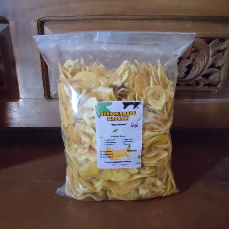 

Keripik Pisang Kepok Original 500gram