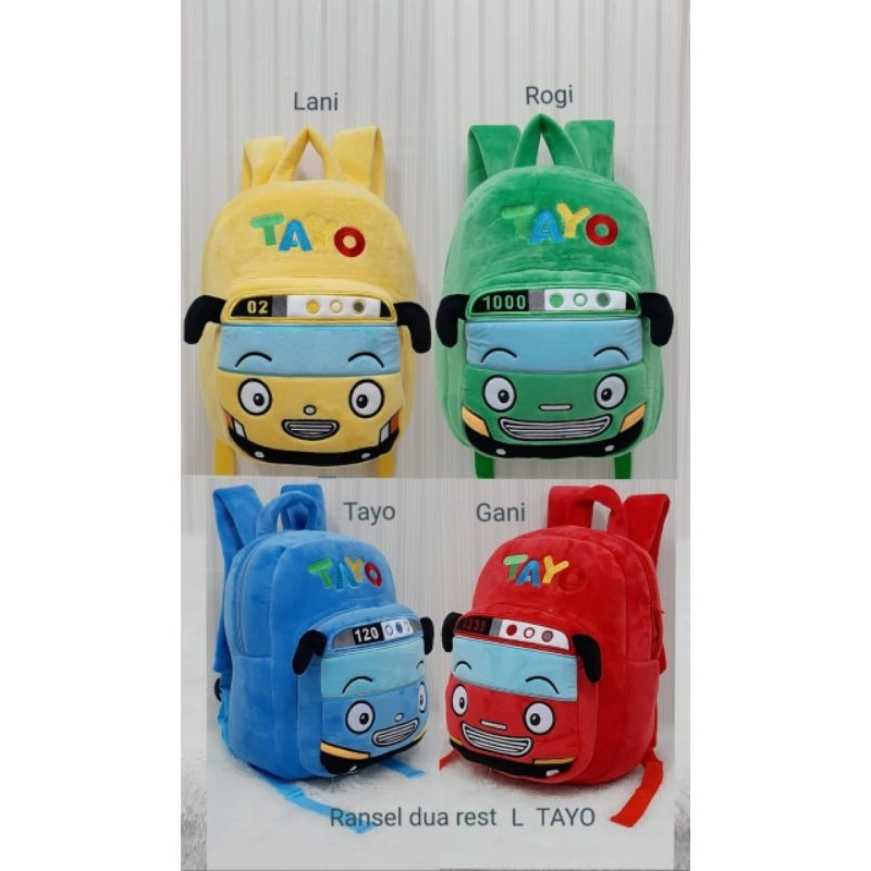 Tas Ransel Tayo unofficial L/Ransel Anak Tayo/Ransel Anak SD