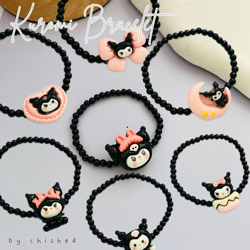 Gelang Anak Karakter Kuromi/ Kuromi Bracelet