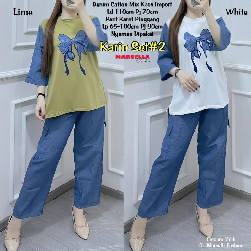 setelan wanita by marsela || atasan blouse kemeja gamis celana kulot dan cargo || fashion hijab fash