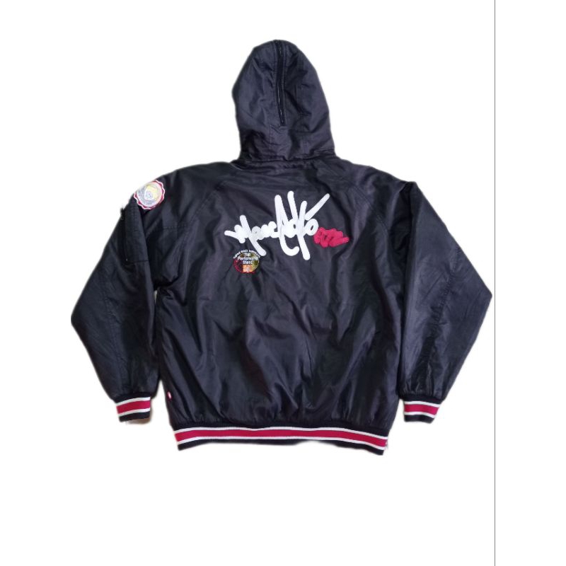 ECKO UNLTD Vintage Zipper Jacket Down not fubu raiders karlkani