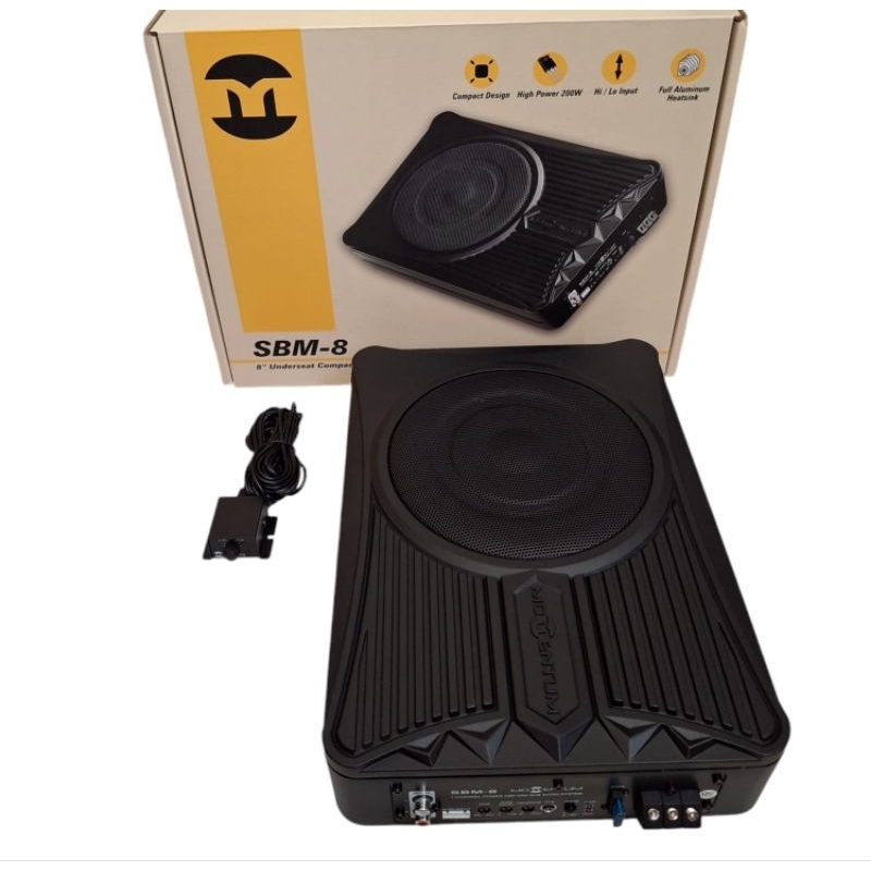 Subwoofer kolong momentum sbm-8 subwoofer aktif momentum sbm8 8 inch