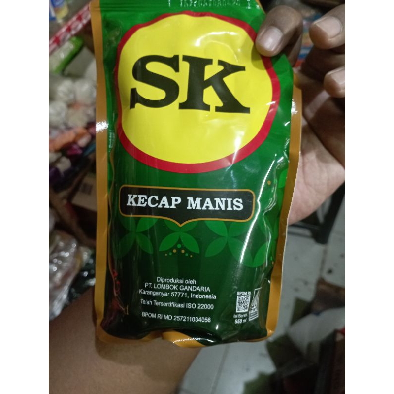 

kecap manis merk SK 550 ml