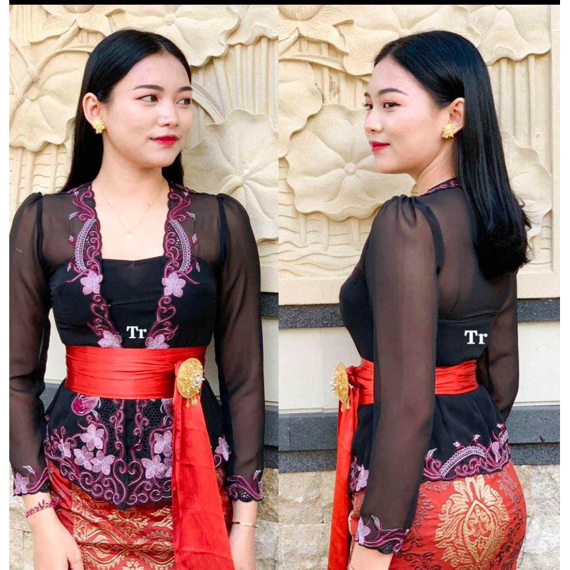 Kebaya bordir bali Kebaya bordir murah Kebaya bali terbaru Kebaya bordir bunga Kebaya navy Kebaya ga