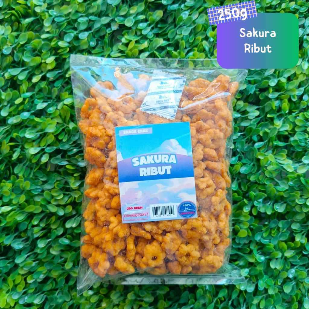 

Sakura Ribut isi 250 gr - Jajan Kiloan/Oleh-Oleh Khas Semarang