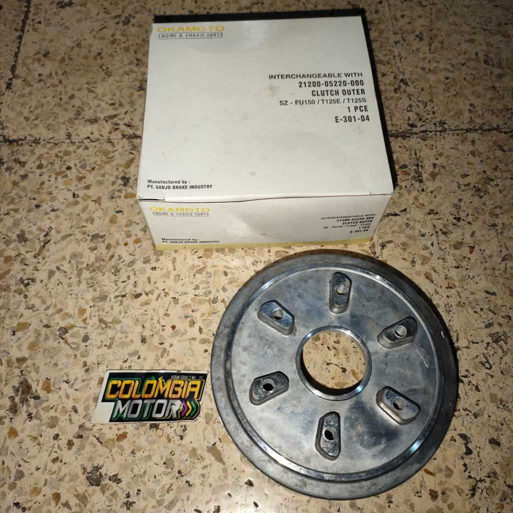 Alumunium rumah kopling satria fu Alumunium rumah kopling thunder 125 Rumah kopling thunder 125 Ruma