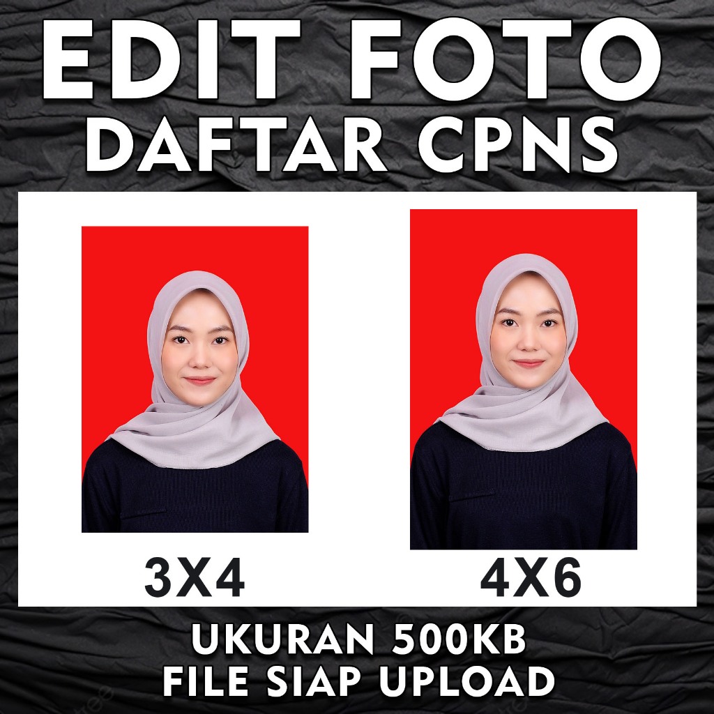 edit foto cpns / pas foto cpns / edit pas foto / edit background / jasa edit foto / edit wajah / edi