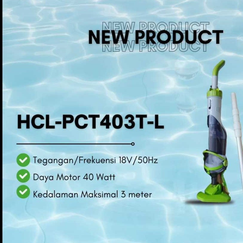 VACUUM KOLAM RENANG PORTABLE HCL VAKUM KOLAM PORTABLE PRAKTIK ARUS DC