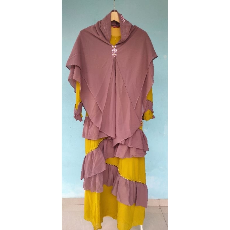 GAMIS SYAR I  NK MUSLIMAH/ GAMIS SYAR'I MURAH CANTIK PREMIUM
