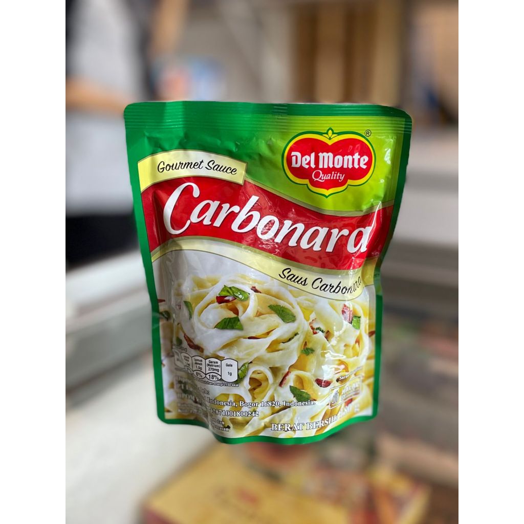 

DELMONTE SAUS CARBONARA 180GR