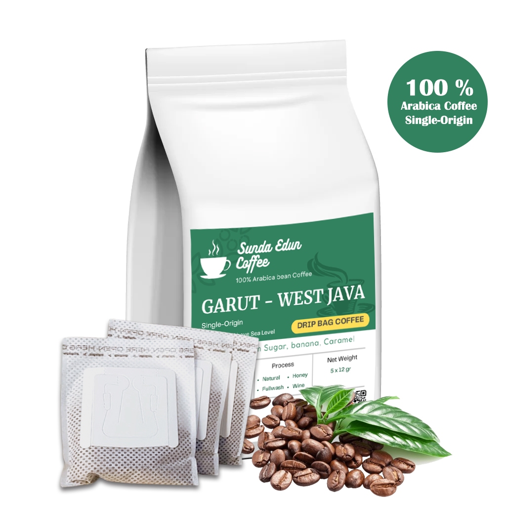 

DRIP BAG COFFEE ARABIKA 5x12gr | KOPI ARABIKA 100% PREMIUM