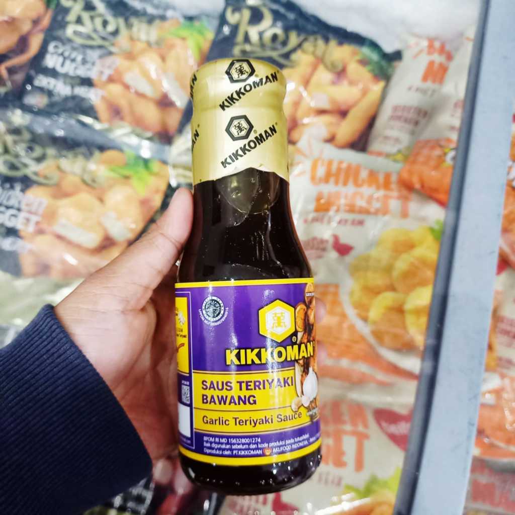 

ADDRIELLA Kikkoman Saus Teriyaki Bawang/Garlic Teriyaki Sauce 300gr