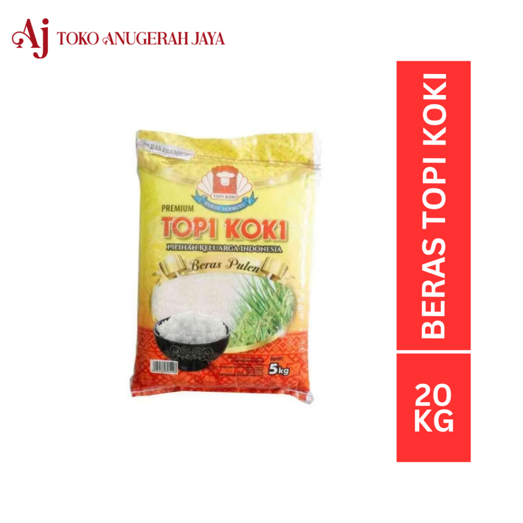 

Beras Topi Koki 20kg