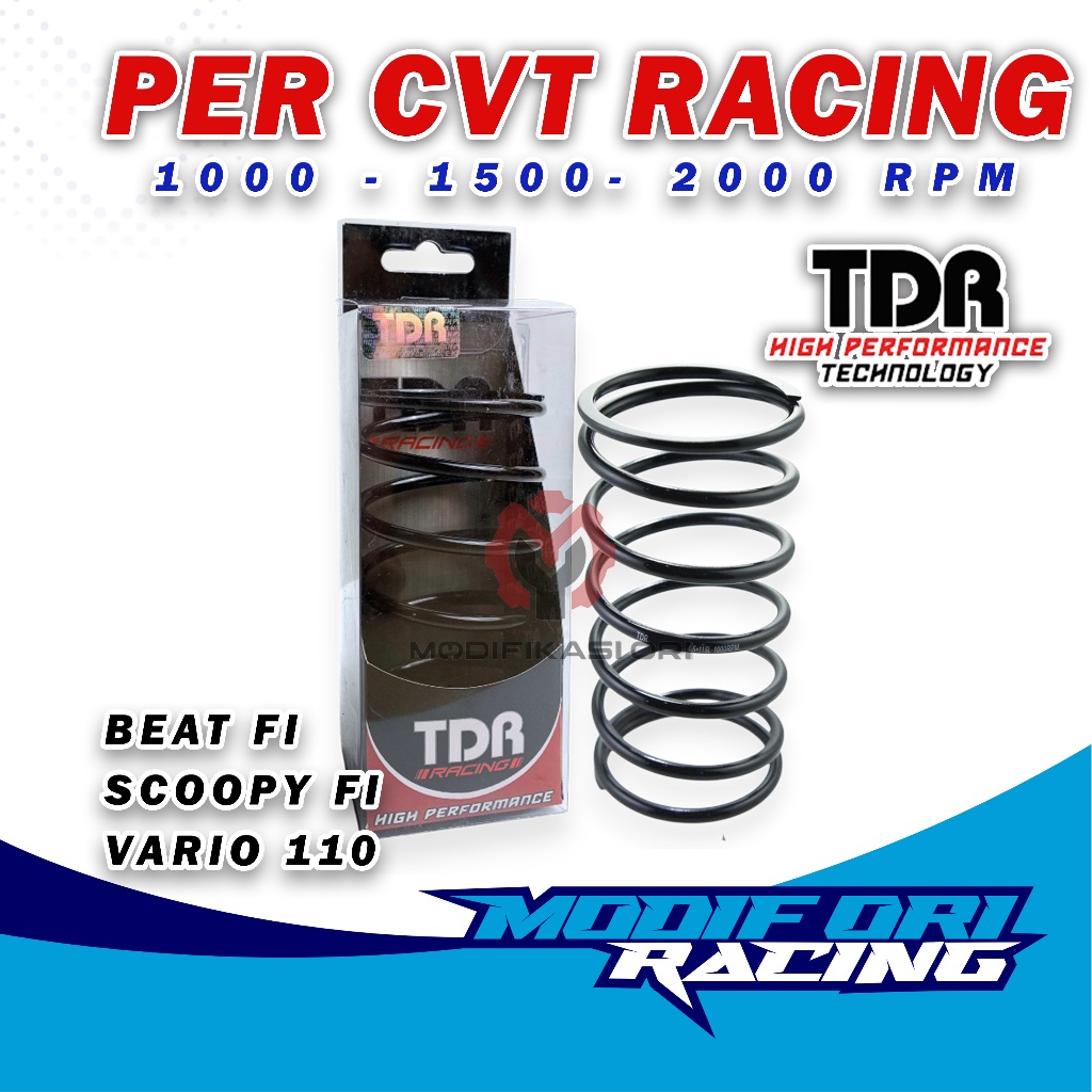 Per CVT TDR 1000RPM Per Racing Beat FI Scoopy FI Vario 110 FI Per CVT Racing TDR