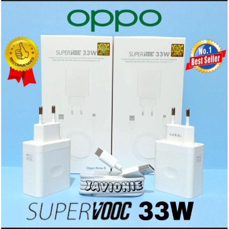 CHARGER CASAN OPPO ORIGINAL 33 WATT FATS CHARGING / SUPER VOOC