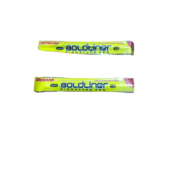 

Refill Pulpen Standard Boldliner / Standard Refill Ballpoint Boldliner Per pcs
