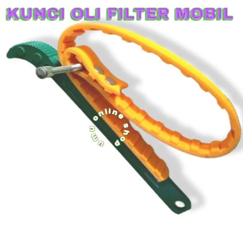 Kunci oil filter mobil / kunci filter solar 8 inch