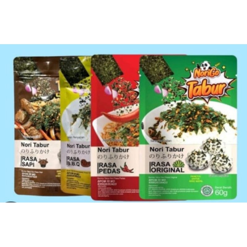 

Norigo Nori Tabur 60gr Norigo Tabur Halal