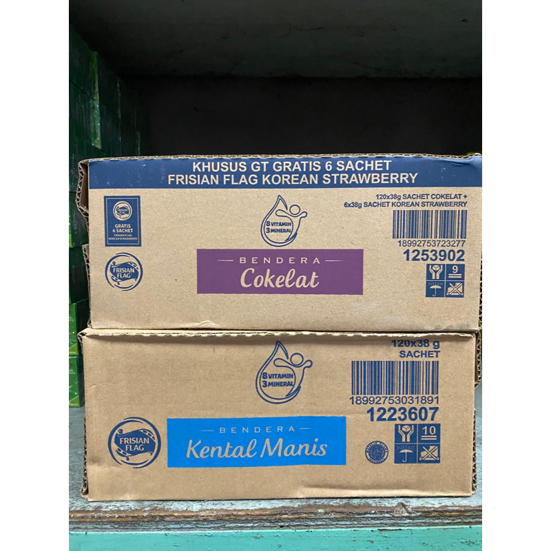 

BENDERA / FRISIAN FLAG SACHET 1 DUS ISI 120x38gr ❗️(HARGA TERMURAH)❗️