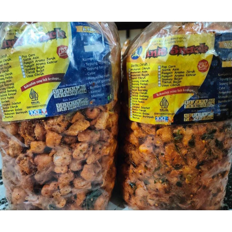 

siomay bojot pedas jeruk ball berat 2 kg murah