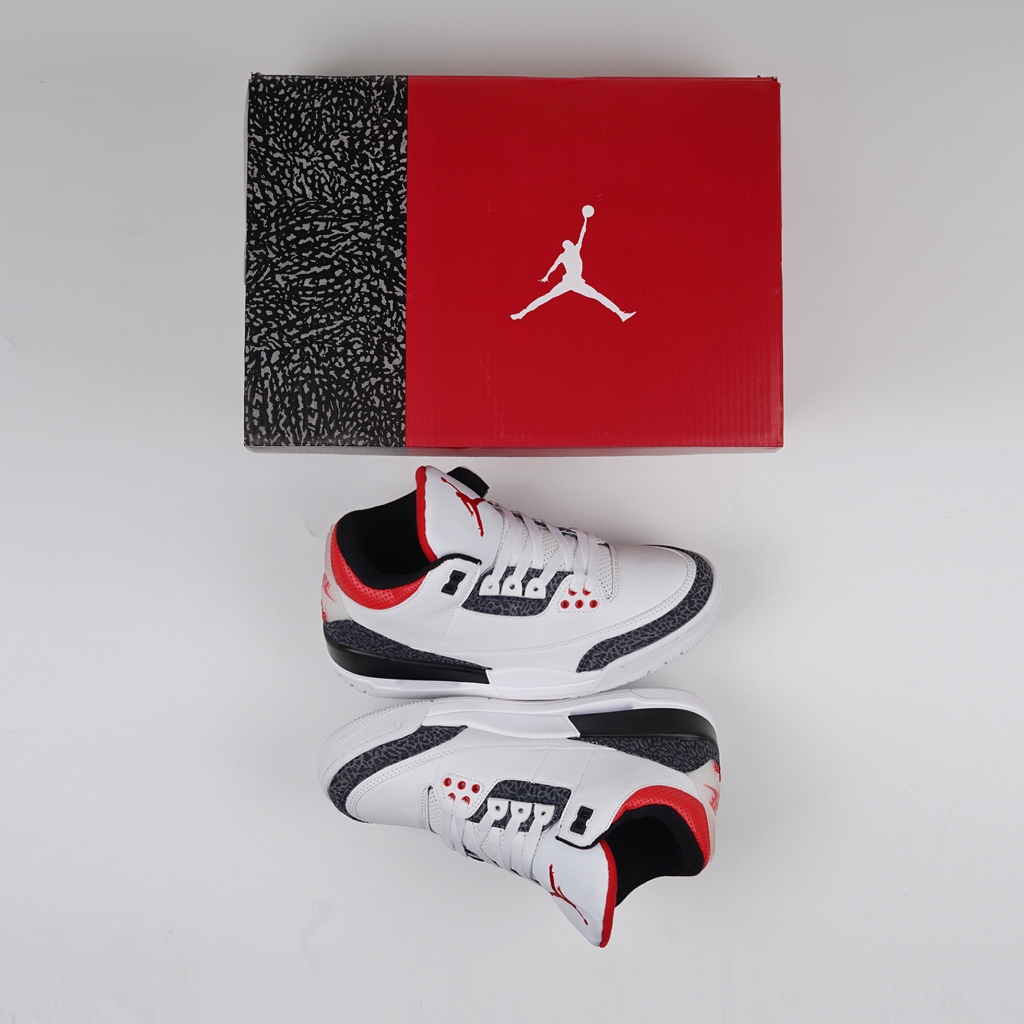 Nike Air Jordan Retro 3 Denim Fire Red