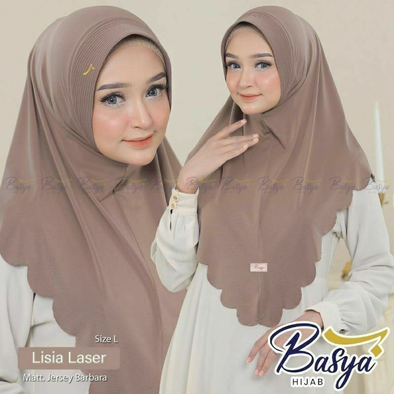 HIJAB INSTAN PAD LISIA LASER BASYA HIJAB