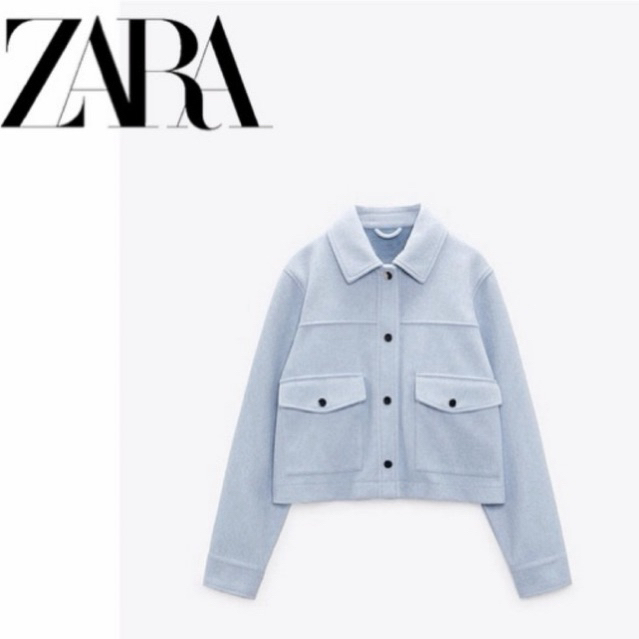 Zara Baby blue Jacket