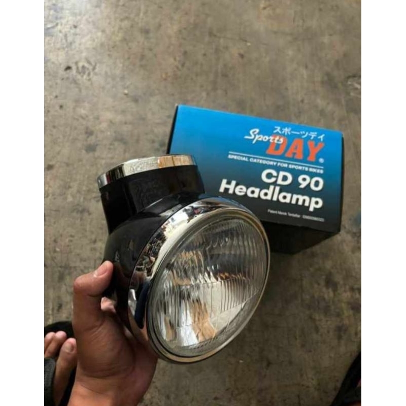 batok lampu depan model cD besi