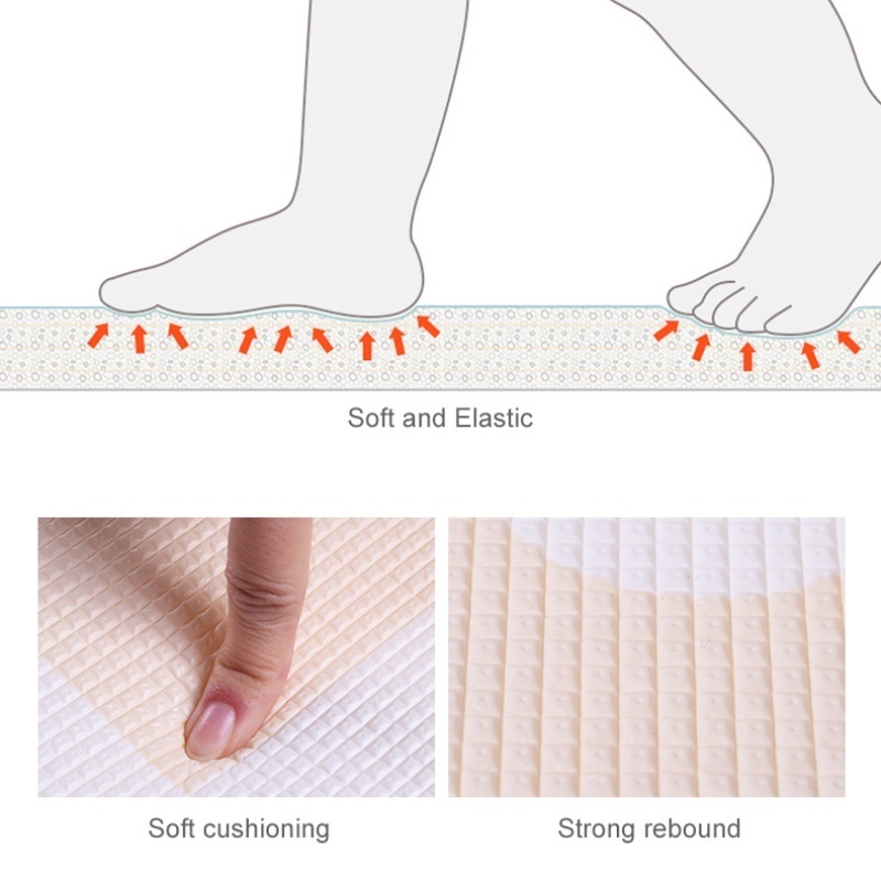 Tikar Bayi lipat merangkak Waterproof lantai Tikar lantai anak Playmat Bayi Matras Bayi Playmat