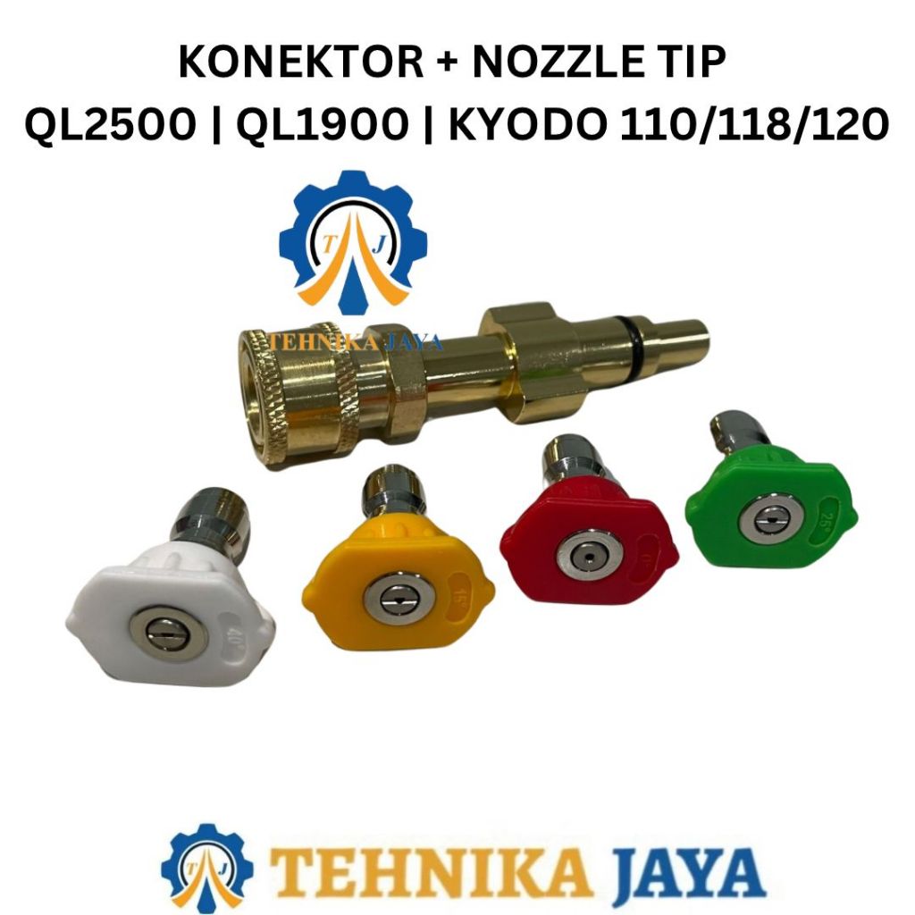 Quick Release Nozzle Tip Gun Jet Cleaner