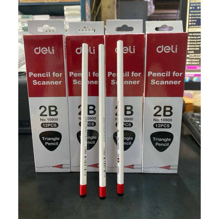 

TERMURAH Pensil Kayu Pencil Deli No19 Triangle Segitiga 12 Pcs Original
