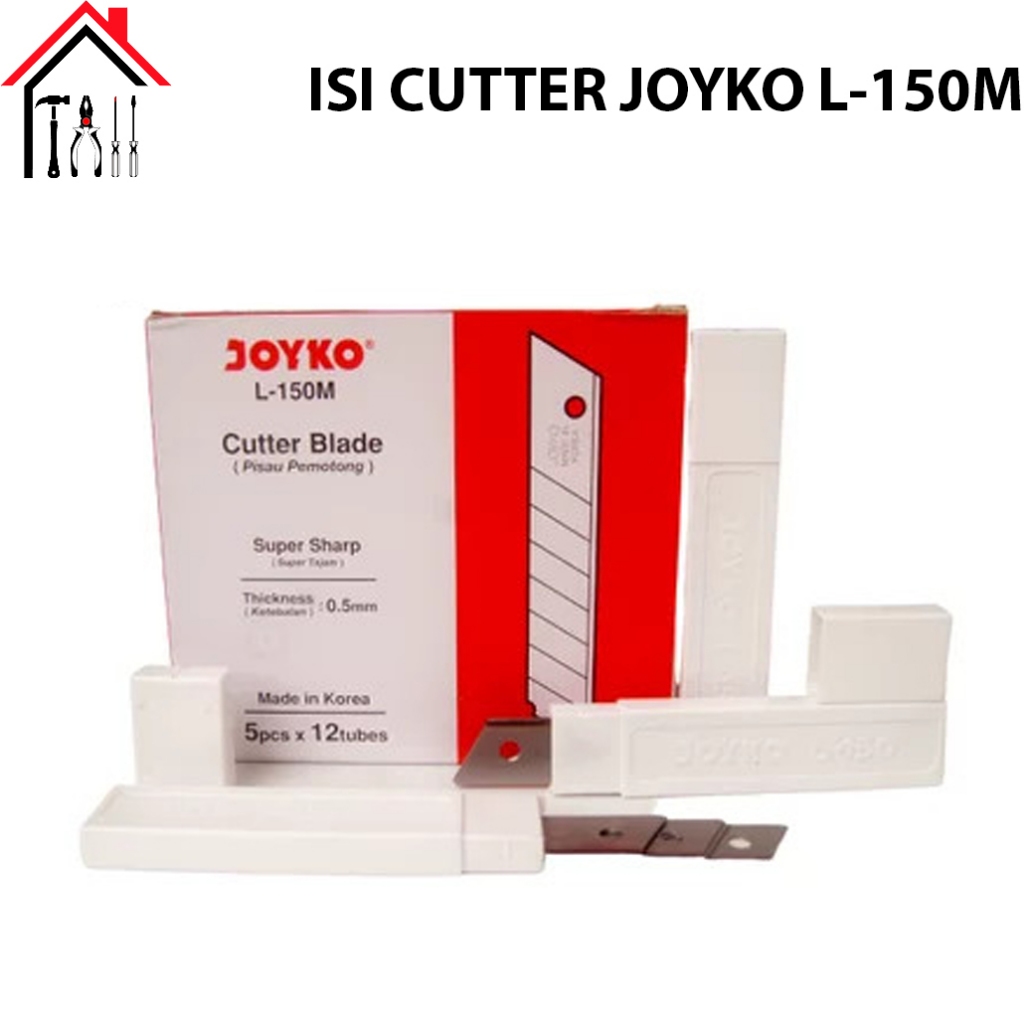 

MYTOOLS ISI PISAU CUTTER CUTER BESAR L-150M / REFILL KATER