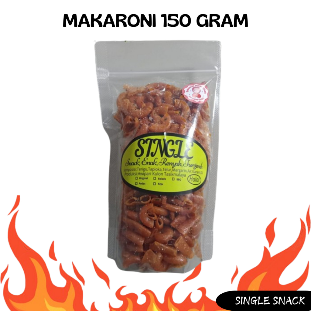 

Makaroni Daun Jeruk Khas Tasikmalaya 150 gram