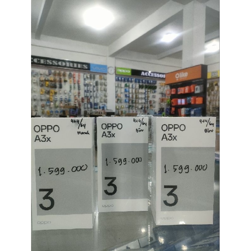 New Oppo A3x  tahan banting,kamera jernih,