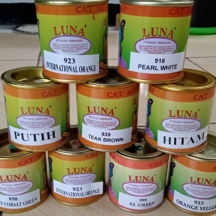 

READY STOCK CAT BESICAT KAYUCAT MINYAK KECILCAT SINTHETIKCAT LUNAUKURAN 1 ML