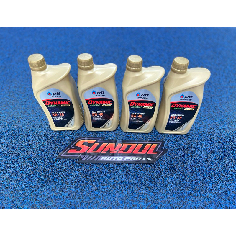 OLI MESIN DIESEL PTT DYNAMIC COMMONRAIL SYNTHETIC SAE 5W40 1L