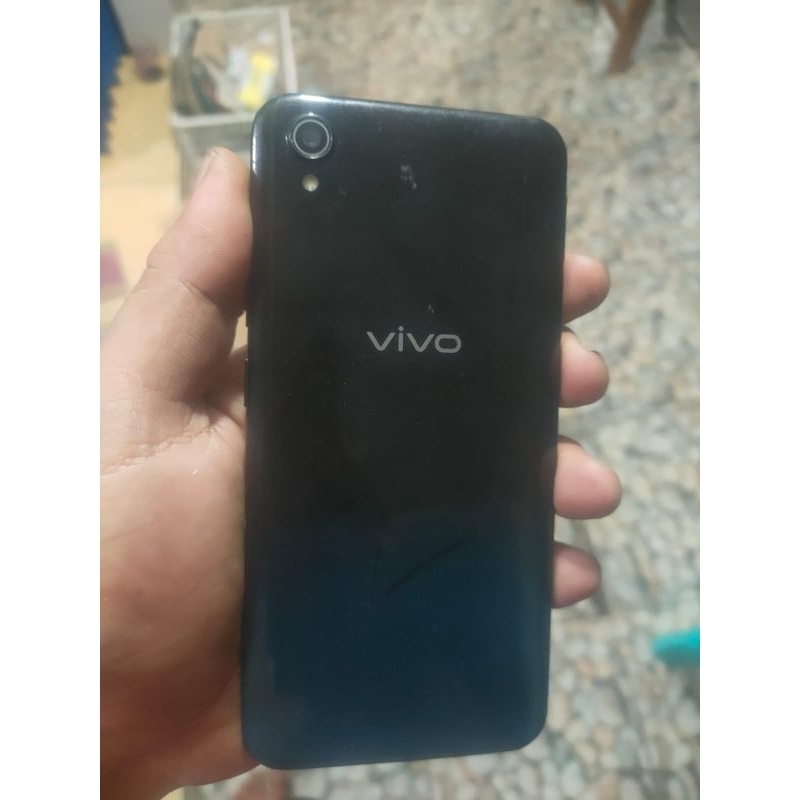 lcd tc hp Vivo y91/91C kondisi lcd bercak putih cabutan normal