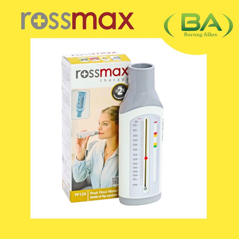 Peak Flow Meter Rossmax   Alat Cek Asma Rossmax  Peak Flow Meter