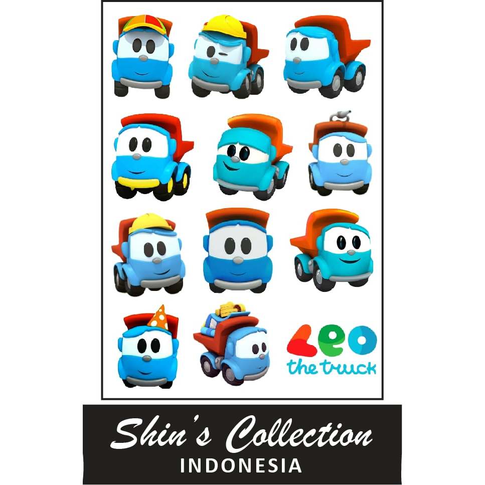 

Sticker stiker Leo the truck 1 pc
