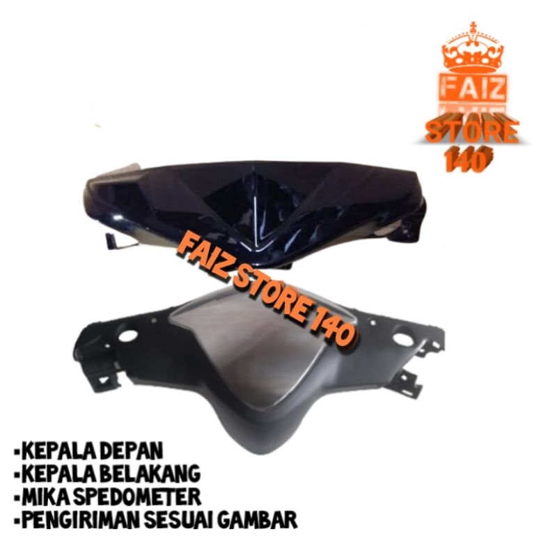 Batok Depan Belakang Mio Soul Hitam