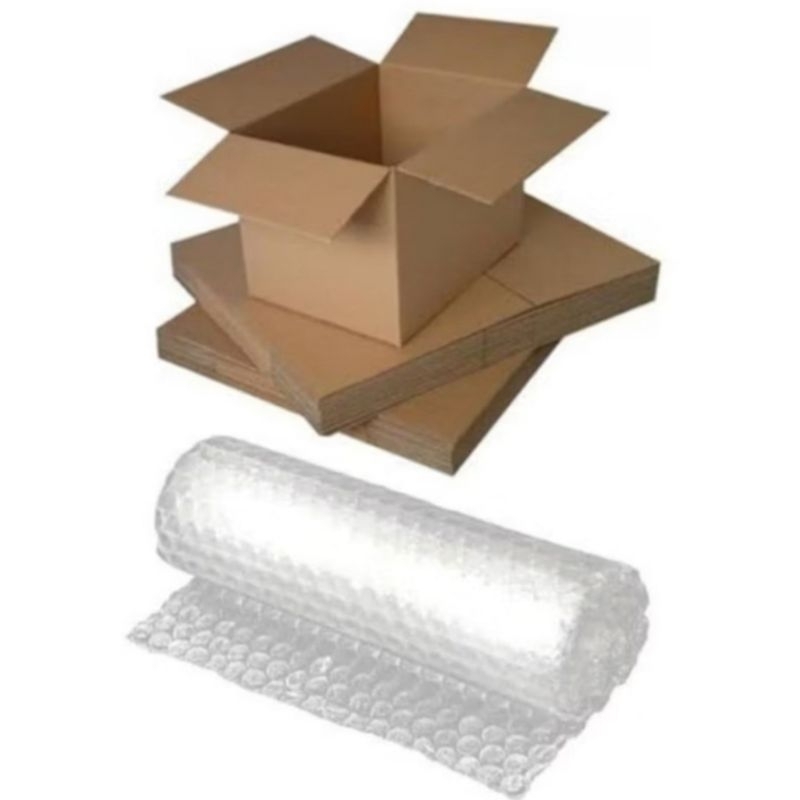 

Kardus Dan Bubble Wrap Tambahan Agar Aman
