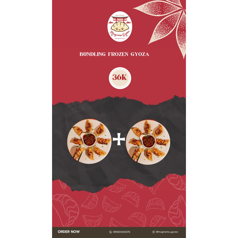 

BUNDLING FROZEN GYOZA