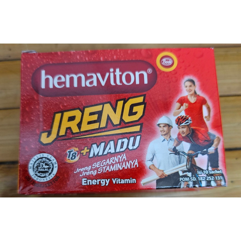 

Hemaviton Jreng Kotak Isi 10 Pcs