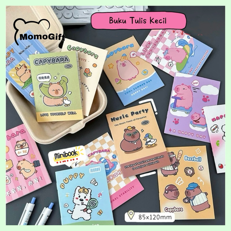

Buku Tulis Catatan Kecil Notebook Mini Kapibara MB27